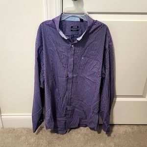 Mens Izod Button Down Large